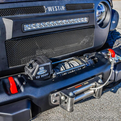 Westin Black WJ2 Winch Tray: Jeep Gladiator (20-24) / Wrangler (18-24)