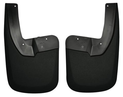 Husky Liners Custom-Molded Rear Mud Guard: Dodge Ram 1500 (09-10) / Ram 2500 (10) / Ram 3500 (10) w/ Flare