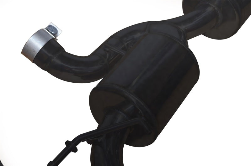 Injen Stealth Black Dual Exhaust System Black Tips (REAR): Jeep Wrangler JK 2007-18 3.6/3.8L