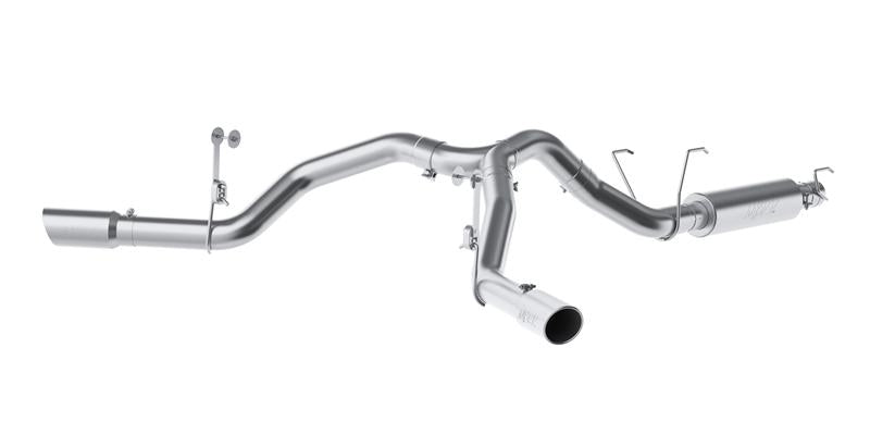 MBRP Exhaust System (Dual Split, Side Exit, 409 Stainless): Dodge Ram 6.4L 392 2014 - 2023 (2500 ONLY)