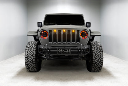 ORACLE Lighting Bi-LED Projector Headlights w/ BC1 Controller: Jeep Gladiator / Wrangler JL (18-24)