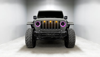 ORACLE Lighting High Powered LED Headlights (PAIR): Jeep Wrangler (18-24) / Gladiator (20-24)