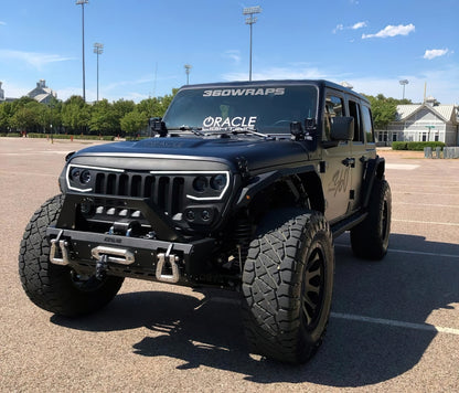 Oracle Lighting Vector Series Full LED Grille: Jeep Wrangler (18-23) / Gladiator (20-23)
