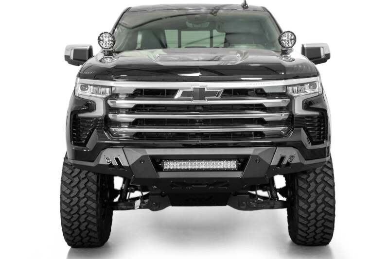 Addictive Desert Designs Black Label Front Bumper | Chevrolet Silverado 1500 (19-26) / Silverado ZR2 (22-26) (F140300010103)