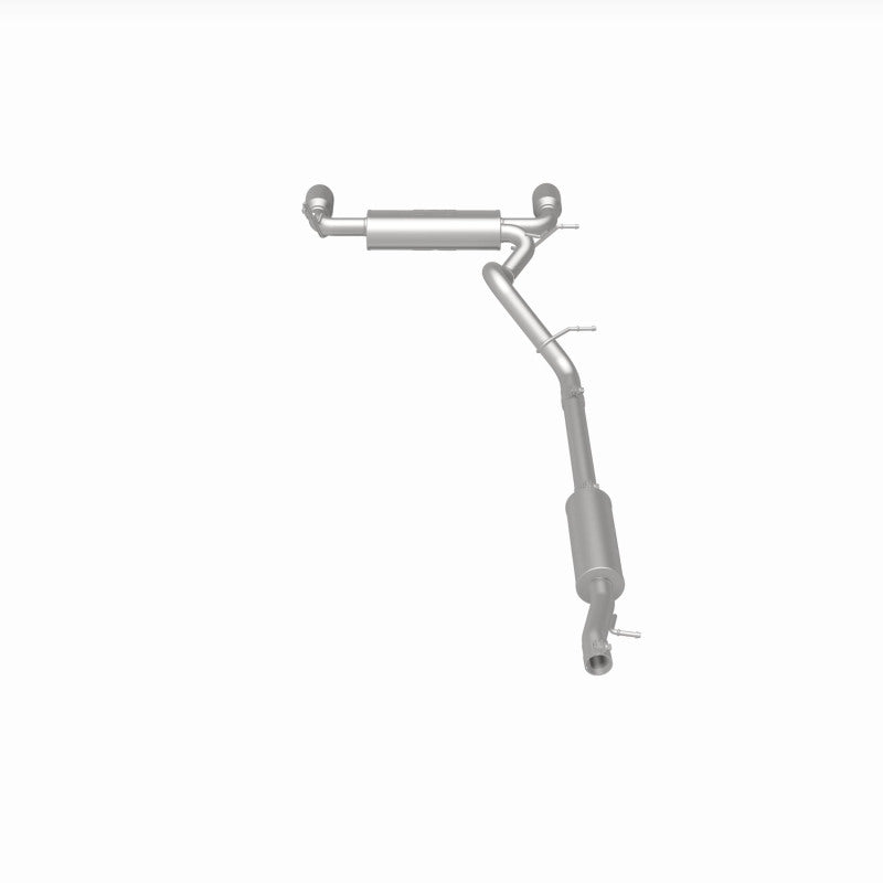 MagnaFlow Cat-Back Exhaust Black Tips (REAR): Jeep Wrangler 2012-2017 3.6L V6