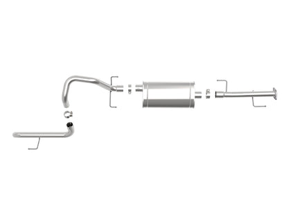 aFe 2.5in 409 SS Cat-Back Hi-Tuck Exhaust | Toyota 4Runner V6-4.0L (10-19) (49-46041-1)