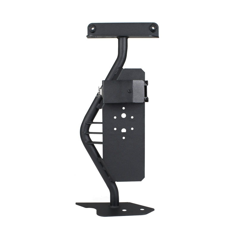 Go Rhino Front Fender Jack Mount (FRONT): Jeep Wrangler / Gladiator (07-26) - Textured Black