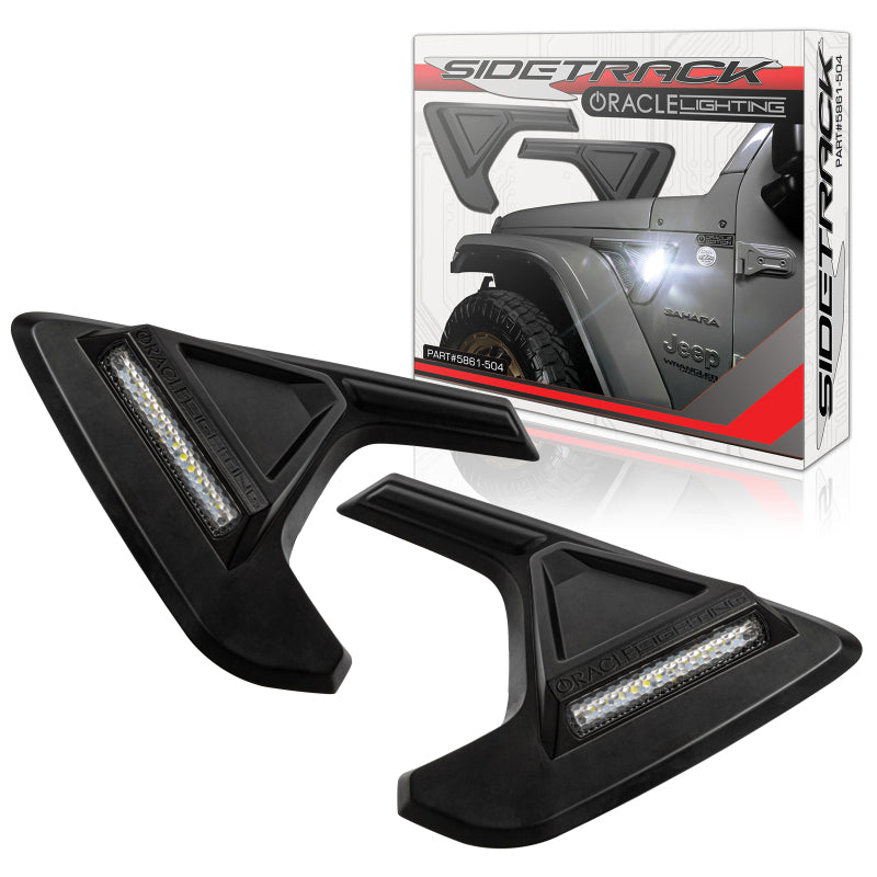 Oracle Lighting Sidetrack LED System: Jeep Wrangler (18-24) / Gladiator (20-24)