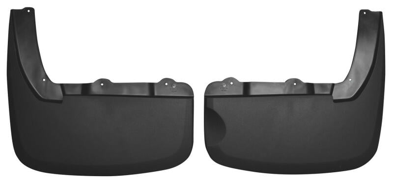 Husky Liners Custom-Molded Rear Mud Guards: Dodge Ram 3500 (2010) / Ram 3500 (11-18) w/ Flares