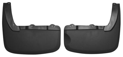 Husky Liners Custom-Molded Rear Mud Guards: Dodge Ram 3500 (2010) / Ram 3500 (11-18) w/ Flares