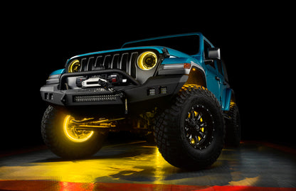 ORACLE Lighting Bi-LED Projector Headlights w/ BC1 Controller: Jeep Gladiator / Wrangler JL (18-24)