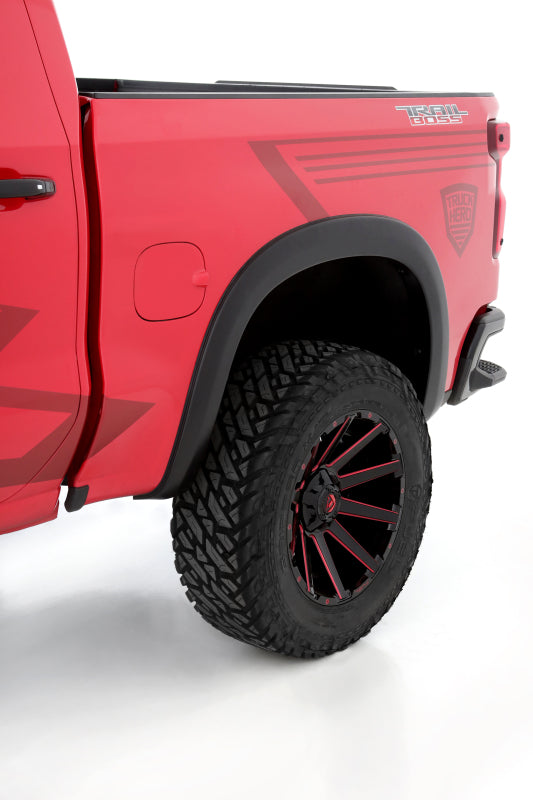 LUND SX-Sport Smooth Elite Series Rear Fender Flares | Chevrolet Silverado 1500 (19-21) (SX140SB)