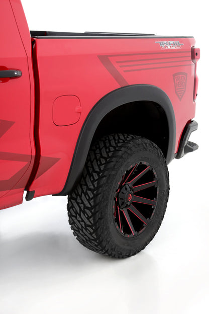 LUND SX-Sport Smooth Elite Series Rear Fender Flares | Chevrolet Silverado 1500 (19-21) (SX140SB)
