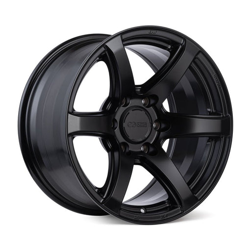 Enkei Cyclone Matte Black 17x9 ET0 Offset 6x139.7 Bolt Pattern Wheels offroad accessory | Iron Ridge Offroad