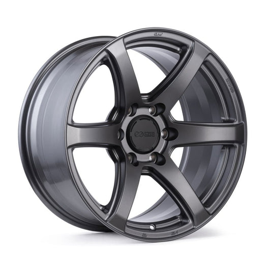 Enkei Cyclone Matte Gunmetal 17x9 ET0 Offset 6x139.7 Bolt Pattern Wheels offroad accessory | Iron Ridge Offroad