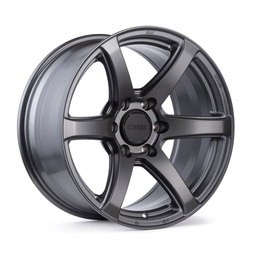 Enkei Cyclone Matte Gunmetal 17x9 ET0 Offset 6x139.7 Bolt Pattern Wheels offroad accessory | Iron Ridge Offroad