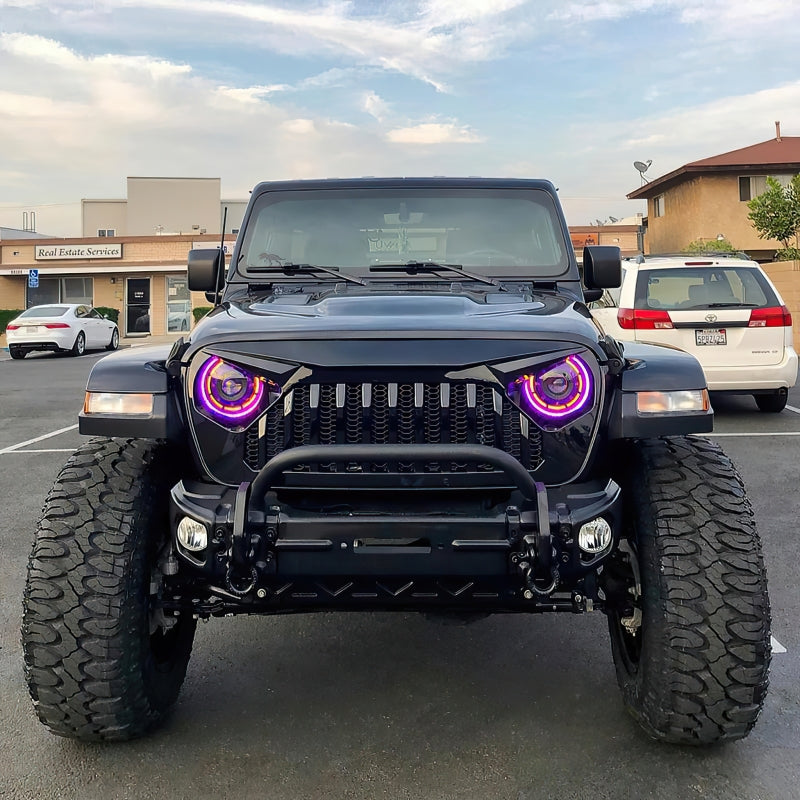 ORACLE Lighting Bi-LED Projector Headlights w/ BC1 Controller: Jeep Gladiator / Wrangler JL (18-24)