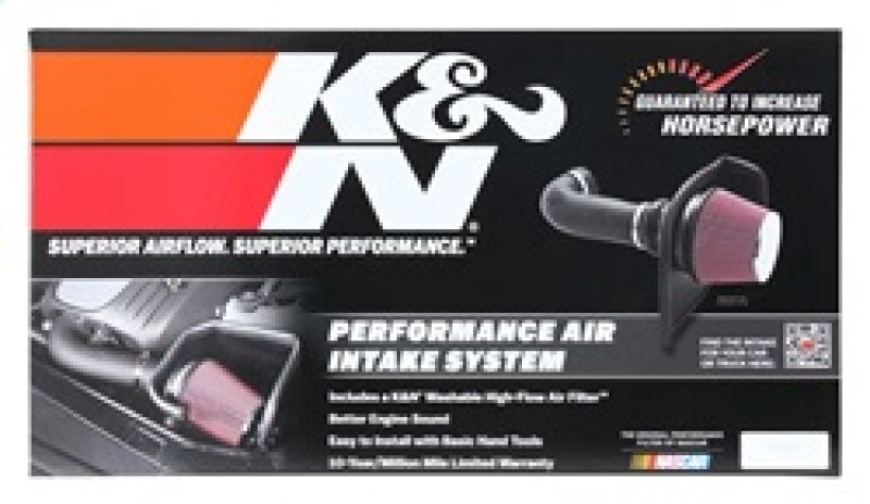 K&N 63 Series Cold Air Intake: Dodge Ram 5.7L Hemi 2009 - 2018