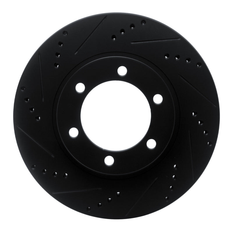 R1 03-09 Lexus GX470 Front Drilled & Slotted Brake Rotor | Toyota 4Runner (06-09) (ECB-76126L)