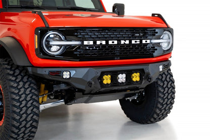 Addictive Desert Designs Bomber Front Bumper w/ Baja Designs Mounts | Ford Bronco (21-26) (F230194120103)