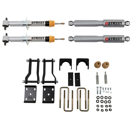 Belltech 2in Front / 4in Rear Lowering Kit | Ford Ranger (19-26) (1044SP)
