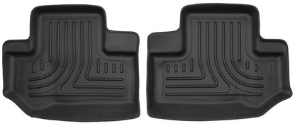 Husky Liners Black 2nd Row Floor Liners: Jeep Wrangler (2011-2017) / Wrangler JK 2018