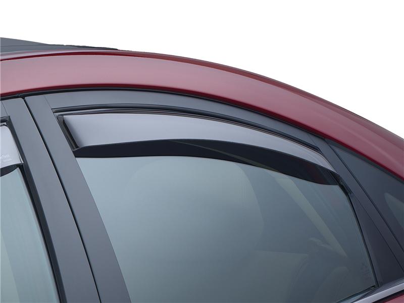 WeatherTech Dark Smoke Front Side Window Deflectors | Ford F-250/350/450/550 (15+)