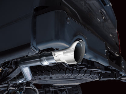 AWE Tuning 2021+ Ford F-150 Tremor Catback w/ Bumper Cutouts & Chrome Silver Tips | Ford F-150 (21-23) (3020-32402)