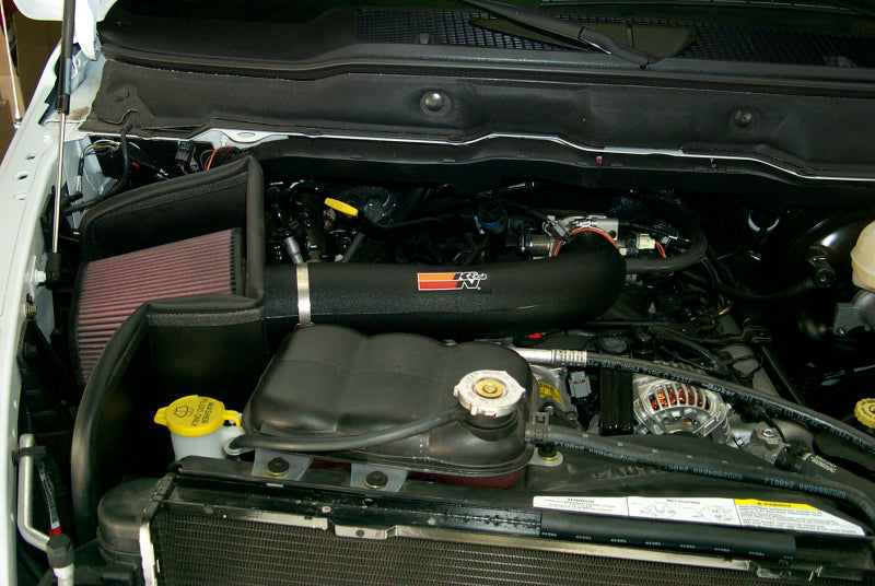 K&N 57 Series FIPK Cold Air Intake: Dodge Ram 5.7L Hemi 2003 - 2008