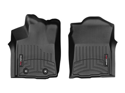 WeatherTech 16+ Toyota Tacoma Double Cab Front FloorLiner | Black