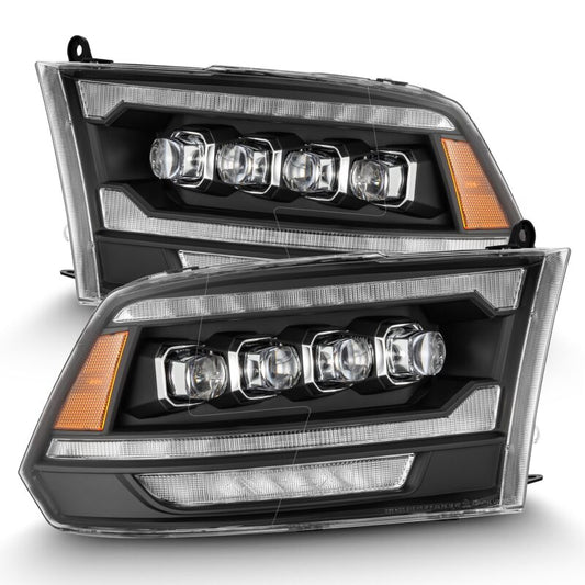 AlphaRex NOVA LED Projector Headlights (Chrome): Dodge Ram 2009 - 2018 (1500, 2500 & 3500)