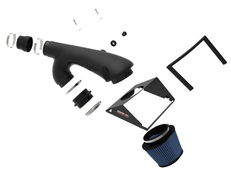 aFe POWER Rapid Induction Cold Air Intake w/ Pro 5R Filter | Ford F-150 V6-3.5L (tt) (21-21) (52-10010R)