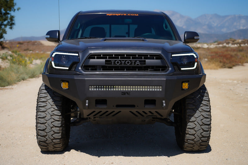 Body Armor 4x4 Pro Series Front Winch Bumper | Toyota Tacoma (12-15) (TC-19341)