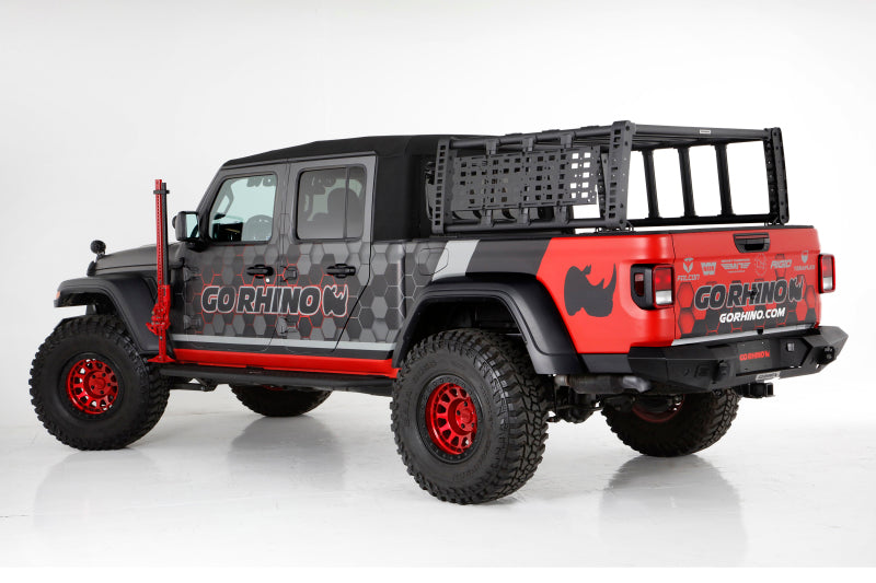 Go Rhino XRS Overland Xtreme Bed Rack: Fits Most Jeep Gladiator Models (2018-2026)