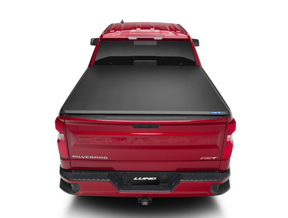 Lund Genesis Tri-Fold Tonneau Cover | Chevrolet Silverado 1500 / GMC Sierra 1500 (19-26) / Silverado ZR2 / Sierra AT4 / AT4X (22-26) (950292)