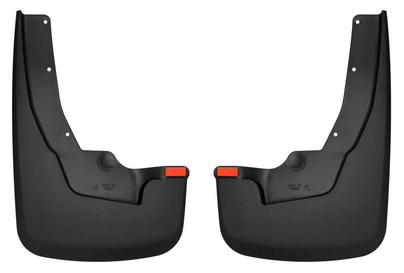 Husky Liners Custom-Molded Front Mud Guards: Ram 1500 2019-2024 w/ OEM Fender Flares