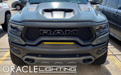 ORACLE Lighting Front Bumper Flush LED Light Bar System (FRONT): Ram 1500 2019-2024 w/ Yellow