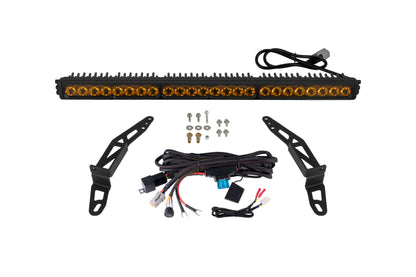 Diode Dynamics Jeep 2018 SS30 Bumper LED Kit | Jeep Wrangler JL (18-25) Sport Yellow Combo (DD8720)