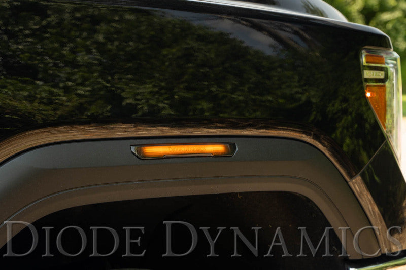 Diode Dynamics HD Smoked LED Sidemarkers | GMC Sierra 2500/3500 (20-26) / GMC Canyon (23-26) (DD5127)