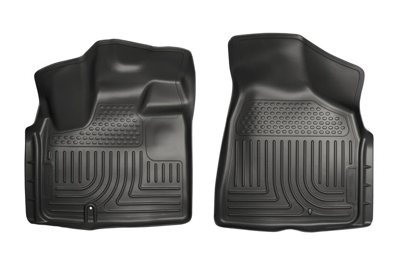 Husky WeatherBeater Black Floor Liners | Chrysler Town & Country / Dodge Grand Caravan (08-12) / Ford F-150 (21-23) (18091)