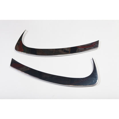 Rugged Ridge Chrome Center Dash Accents: Fits Most Jeep Wrangler Models (2007-2018)