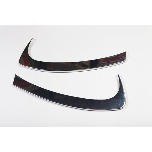 Rugged Ridge Chrome Center Dash Accents: Fits Most Jeep Wrangler Models (2007-2018)