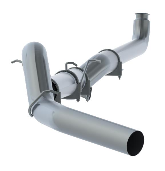 MBRP Filter Back Single Side No Muffler: Dodge Ram 2500 (07-10) / Ram 3500 (07-10) / Ram 2500 (11-12) / Ram 3500 (11-12)