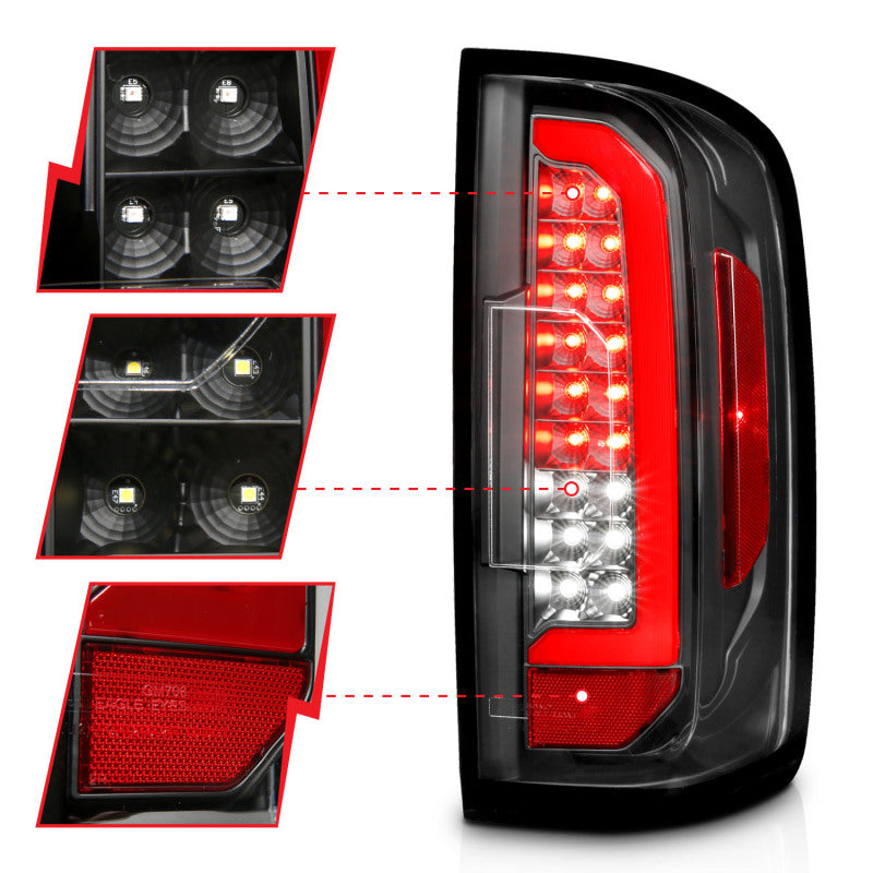 ANZO LED Tail Light with Red Lightbar | Chevrolet Colorado (15-21) (311432)