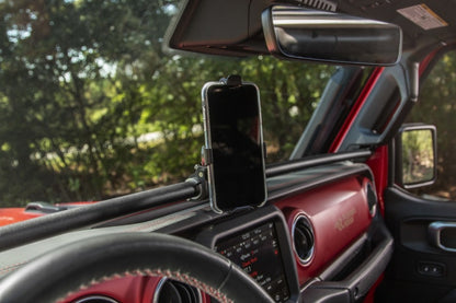 Rugged Ridge Dash Bar for Jeep Wrangler and Gladiator (2007-2026) - Black