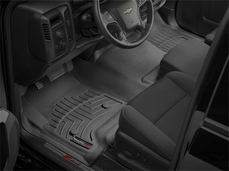 WeatherTech Front FloorLiner DigitalFit | Chevrolet Silverado 1500/2500HD/3500HD / GMC Sierra 1500/2500HD/3500HD (19-26)