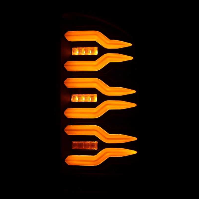 AlphaRex LUXX LED Tail Lights (Black): Dodge Ram 1500 (02-06) & 3500 (03-06)