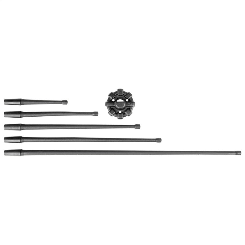 Rugged Ridge 9in Reflex Antenna with Base | Jeep Gladiator JT / Wrangler JK / JL (07-20 / 18-25) (17212.42)
