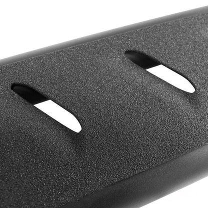 Westin Textured Black Triple Tube Rock Rail Steps: Jeep Wrangler JL Unlimited 2018-2024