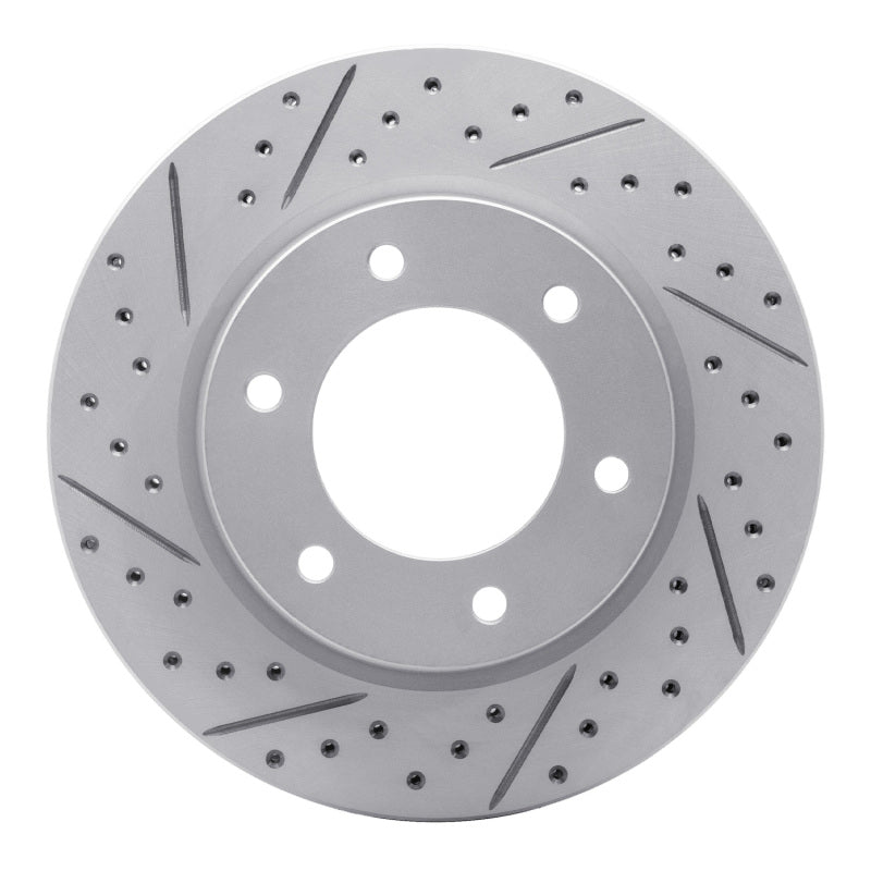 DFC Front Left Drilled & Slotted Rotor | Ford Ranger / Ford Bronco (19-26) (830-54275L)